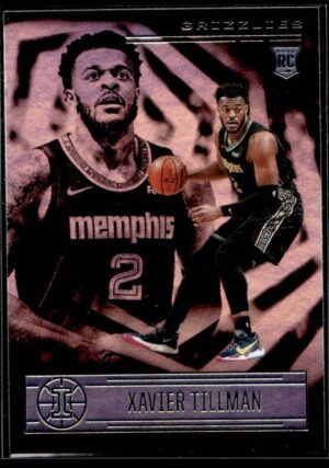 _10 2020 Panini Illusions Memphis Grizzlies #194 Xavier Tillman RC Rookie