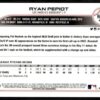 2022 Topps Holiday Los Angeles Dodgers #168 Ryan Pepiot RC Rookie