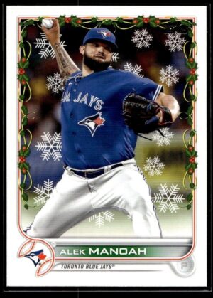 2022 Topps Holiday Vancouver Canadians #71 Alek Manoah
