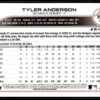 2022 Topps Holiday Seattle Mariners #33 Tyler Anderson