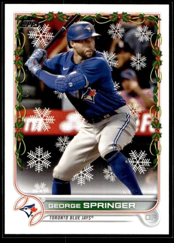 2022 Topps Holiday Houston Astros #72 George Springer