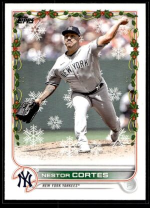 _10 2022 Topps Holiday New York Yankees #164 Nestor Cortes