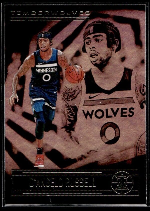 2020 Panini Illusions Minnesota Timberwolves #93 D'Angelo Russell