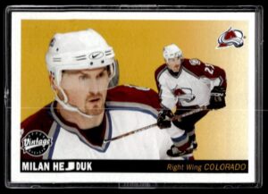 2002 Upper Deck Vintage Colorado Avalanche #66 Milan Hejduk