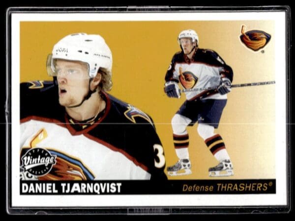 2002 Upper Deck Vintage Atlanta Thrashers #16 Daniel Tjarnqvist