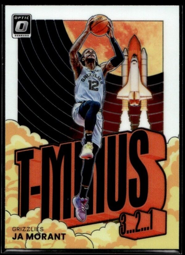 2021-22 Donruss T-Minus Ja Morant Memphis Grizzlies #10