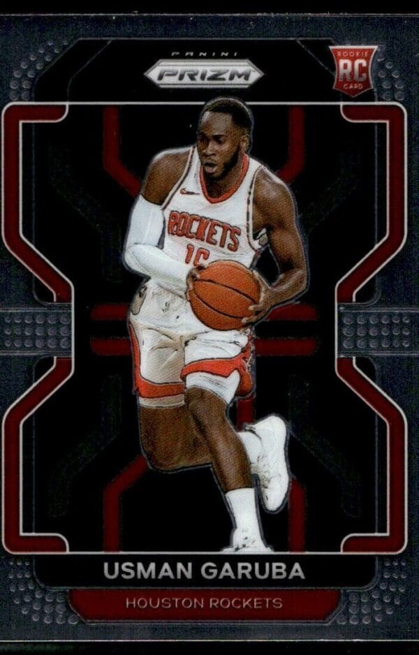 2021-22 Panini Prizm Usman Garuba Rookie Houston Rockets #321