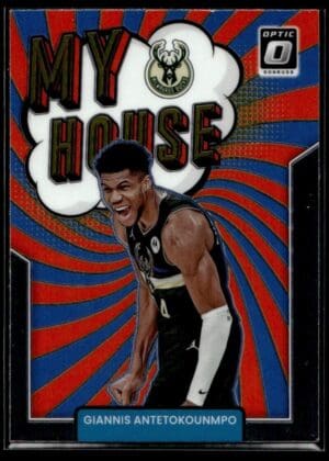 2021-22 Donruss Optic My House Giannis Antetokounmpo Milwaukee Bucks #4