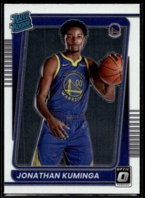 2021-22 Donruss Optic Jonathan Kuminga Rookie Golden State Warriors #190