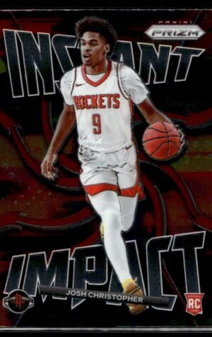 2021-22 Panini Prizm Instant Impact Josh Christopher Rookie Houston Rockets #11