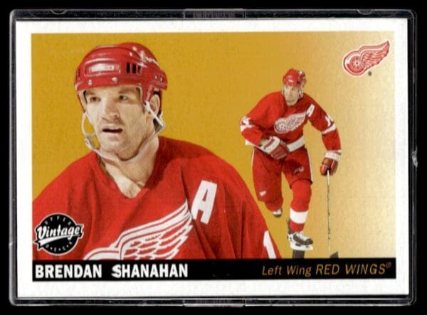 _10 2002 Upper Deck Vintage Detroit Red Wings #97 Brendan Shanahan