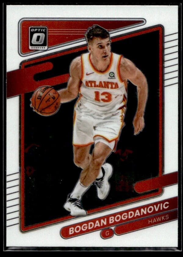 2021 Donruss Optic Atlanta Hawks #32 Bogdan Bogdanovic