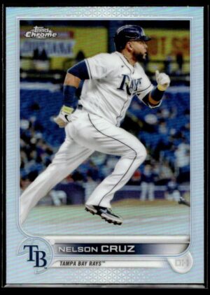2022 Topps Chrome Nelson Cruz Tampa Bay Rays #71 Refractor
