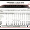2022 Topps Chrome Triston McKenzie Cleveland Guardians #142 XFractor
