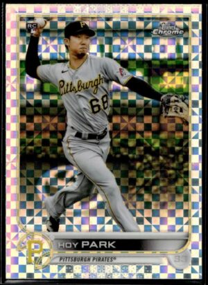 _10 2022 Topps Chrome Hoy Park Pittsburgh Pirates #32 XFractor