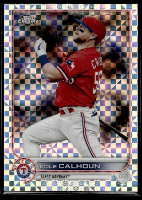 2022 Topps Chrome Kole Calhoun Arizona Diamondbacks #17 XFractor