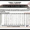 2022 Topps Chrome Trea Turner Los Angeles Dodgers #190 XFractor