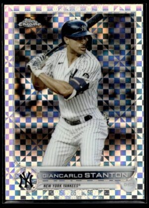 2022 Topps Chrome Giancarlo Stanton New York Yankees #139 XFractor