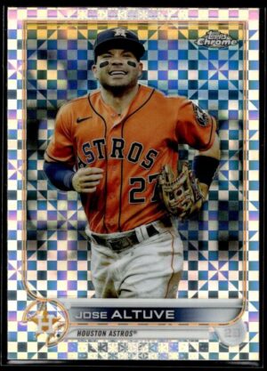 _10 2022 Topps Chrome Jose Altuve Houston Astros #6 XFractor