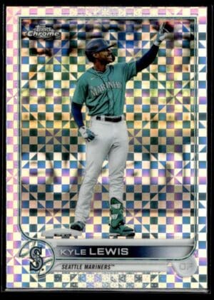2022 Topps Chrome Kyle Lewis Seattle Mariners #102 XFractor