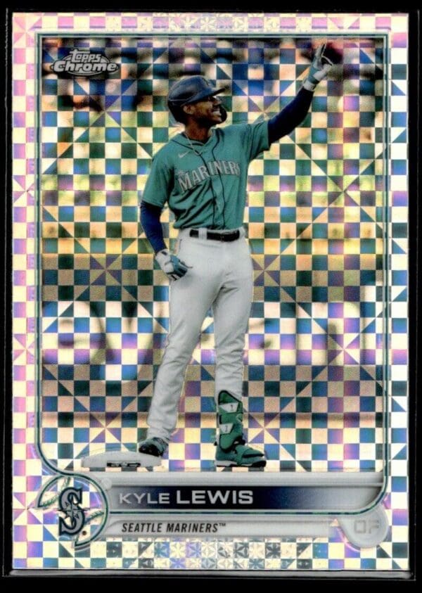 2022 Topps Chrome Kyle Lewis Seattle Mariners #102 XFractor