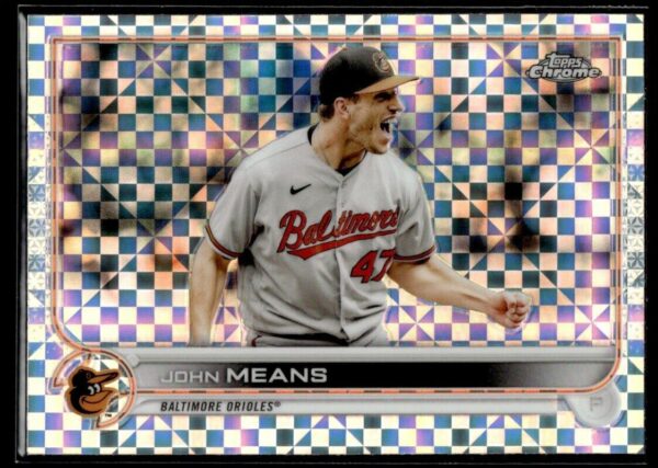 2022 Topps Chrome John Means Baltimore Orioles #176 XFractor