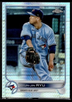 2022 Topps Chrome Hyun-Jin Ryu Toronto Blue Jays #122 Refractor