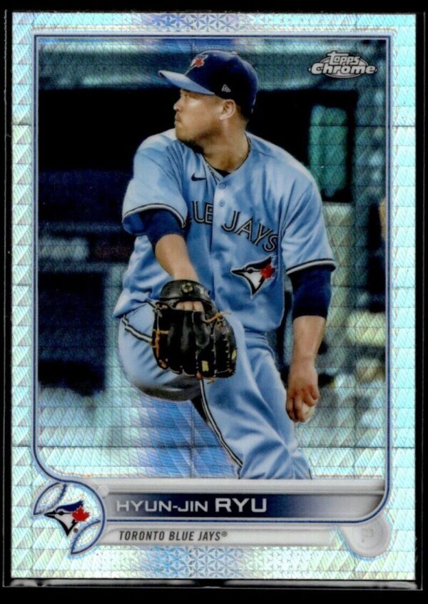 2022 Topps Chrome Hyun-Jin Ryu Toronto Blue Jays #122 Refractor