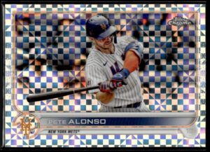 _10 2022 Topps Chrome Pete Alonso New York Mets #209 XFractor
