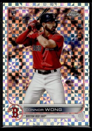 _10 2022 Topps Chrome Connor Wong Boston Red Sox #39 XFractor