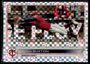 2022 Topps Chrome Byron Buxton Minnesota Twins #174 XFractor