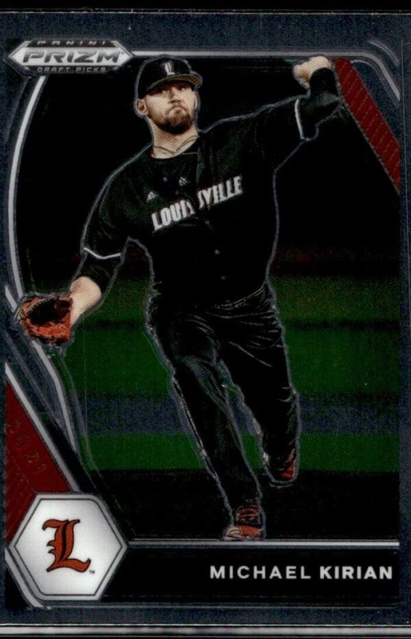 2021 Panini Prizm Draft Picks Michael Kirian #173