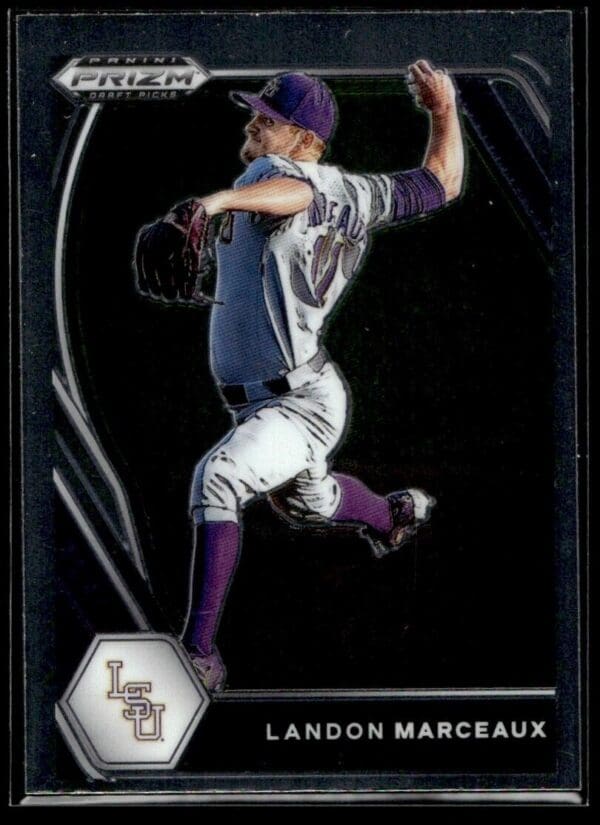 2021 Panini Prizm Draft Picks Landon Marceaux #80