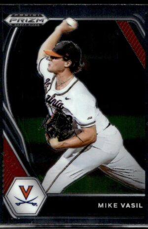 2021 Panini Prizm Draft Picks Mike Vasil #199