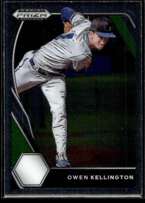 2021 Panini Prizm Draft Picks Owen Kellington #102