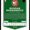 2021 Donruss Optic Atlanta Hawks #32 Bogdan Bogdanovic