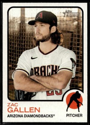 _10 2022 Topps Heritage Zac Gallen Arizona Diamondbacks #294
