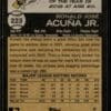 2022 Topps Heritage Ronald Acuña Jr. Atlanta Braves #223