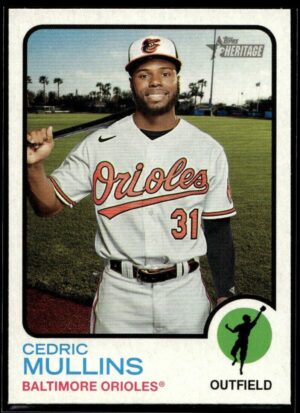 2022 Topps Heritage Cedric Mullins Baltimore Orioles #232
