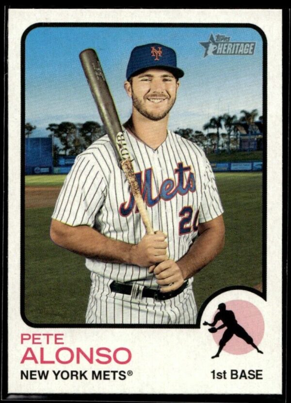 2022 Topps Heritage Pete Alonso New York Mets #54