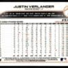 2022 Topps Chrome Justin Verlander Houston Astros #87