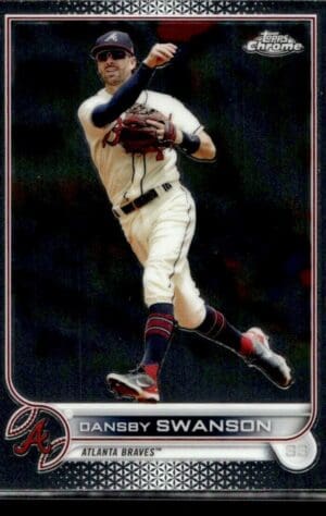 2022 Topps Chrome Dansby Swanson Atlanta Braves #46