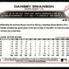 2022 Topps Chrome Dansby Swanson Atlanta Braves #46