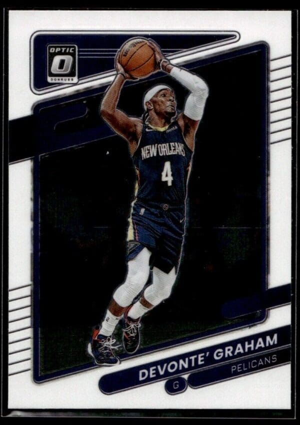 2021 Donruss Optic New Orleans Pelicans #120 Devonte' Graham