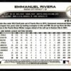 2022 Topps Chrome Emmanuel Rivera Rookie Kansas City Royals #164