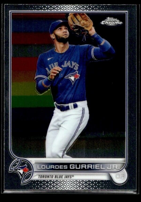 _10 2022 Topps Chrome Lourdes Gurriel Jr. Toronto Blue Jays #206
