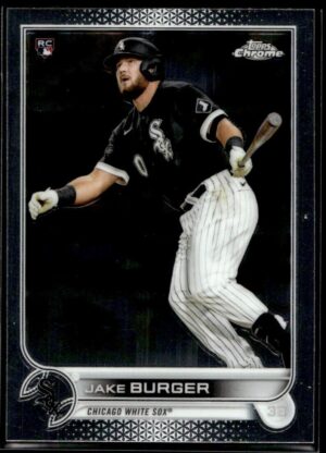 2022 Topps Chrome Chicago White Sox #29 Jake Burger RC Rookie