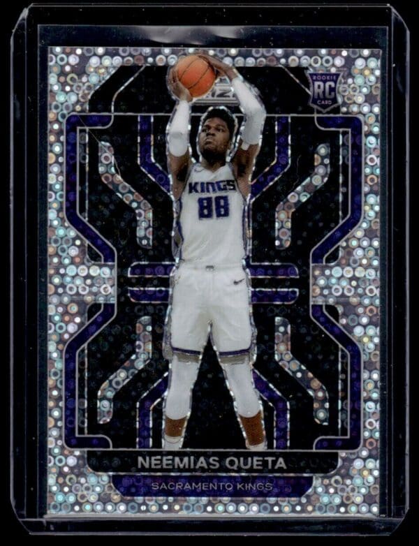 2021-22 Panini Prizm Neemias Queta Rookie Sacramento Kings #316 Fast Break