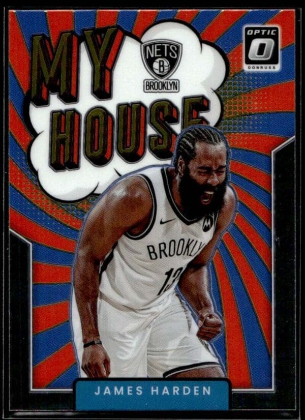 2021 Donruss Optic Houston Rockets #13 James Harden My House