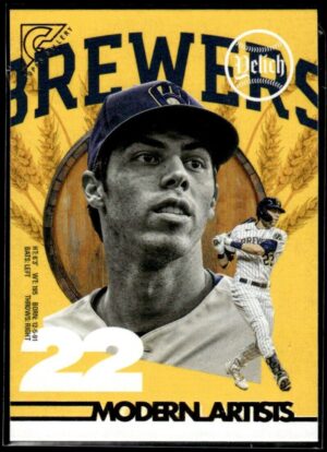 2021 Topps Gallery Christian Yelich Milwaukee Brewers #MA-18